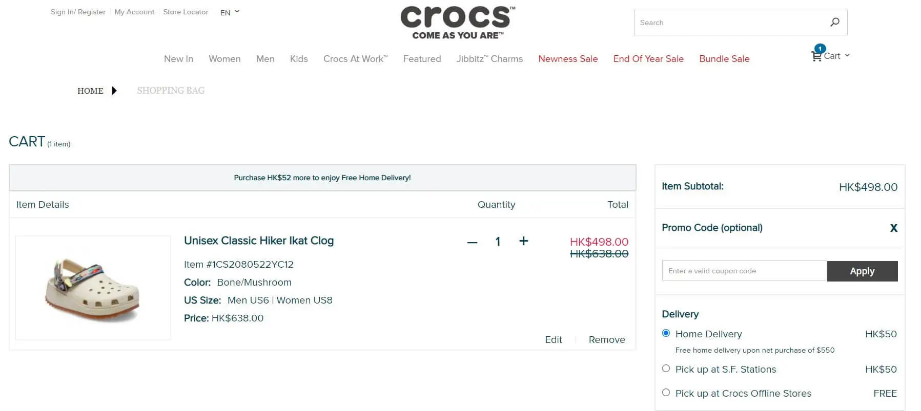 how-to-use-crocs-promo-code-hk