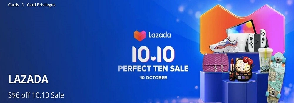 Lazada 10.10 Sale Singapore